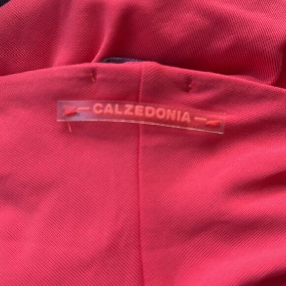 CALZEDONIA ITALIAN SIDE TIE BIKINI BOTTOM CORAL RED SMALL - Picture 6 of 6